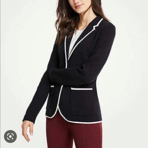 Ann Taylor sweater blazer